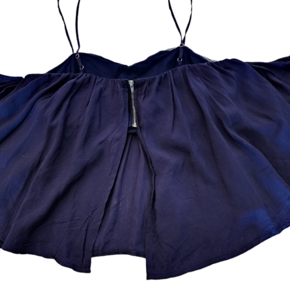 Blush Noir Ladies Blue Long Sleeve Top - Picture 9 of 9